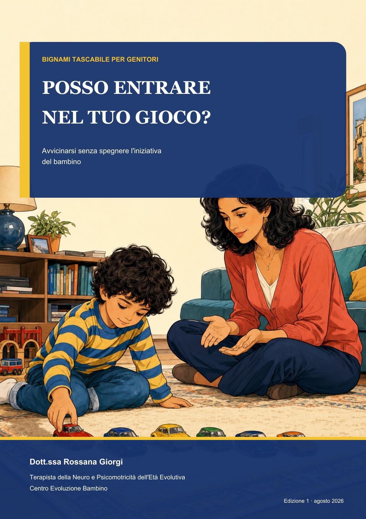Copertina del Bignami Posso entrare nel tuo gioco di Rossana Giorgi