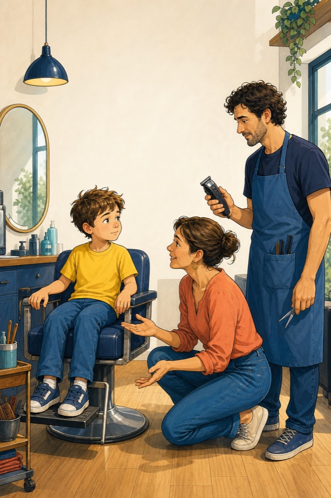 Copertina del Bignami Il taglio dei capelli di Rossana Giorgi