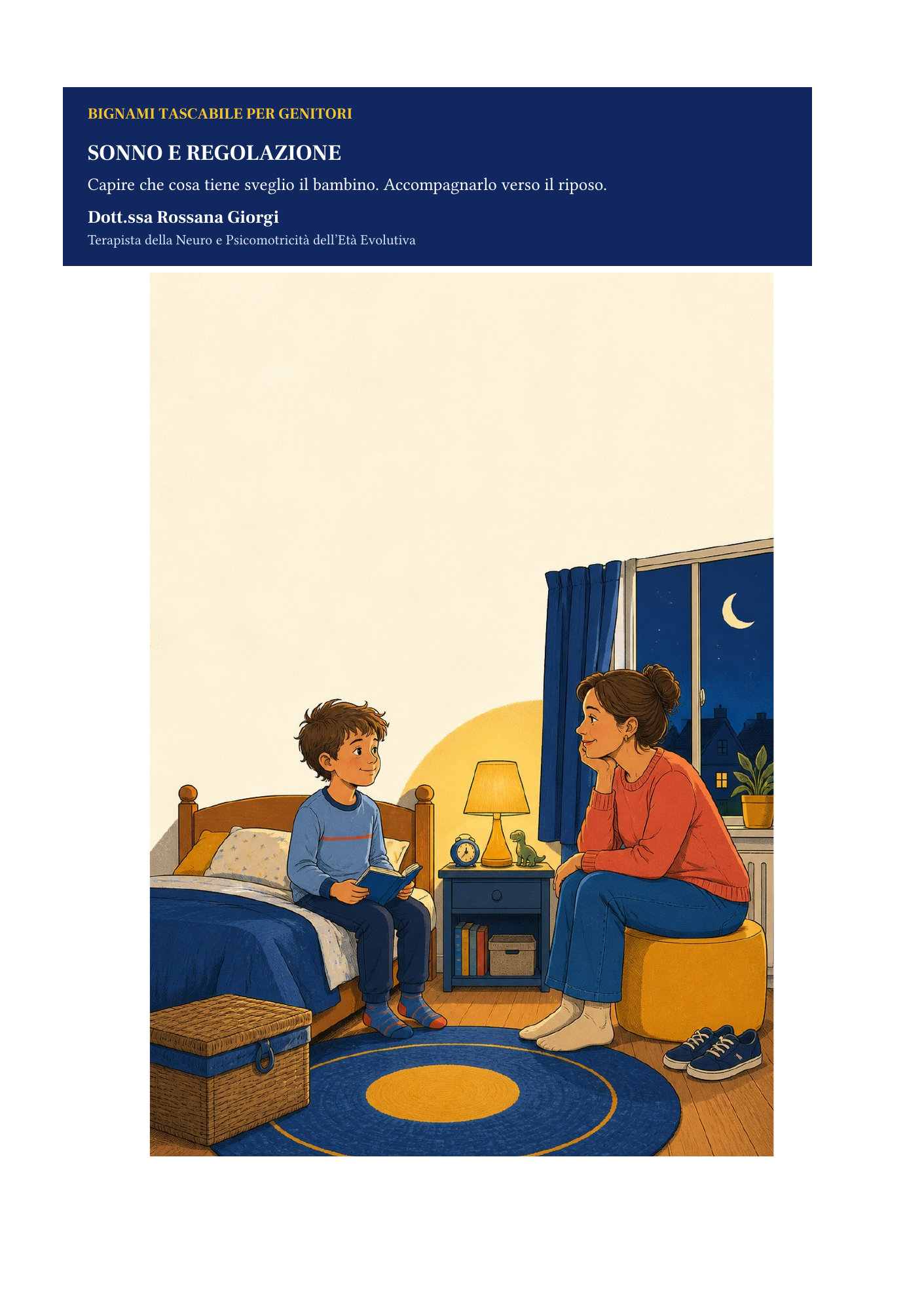 Copertina del Bignami tascabile Sonno e regolazione di Rossana Giorgi